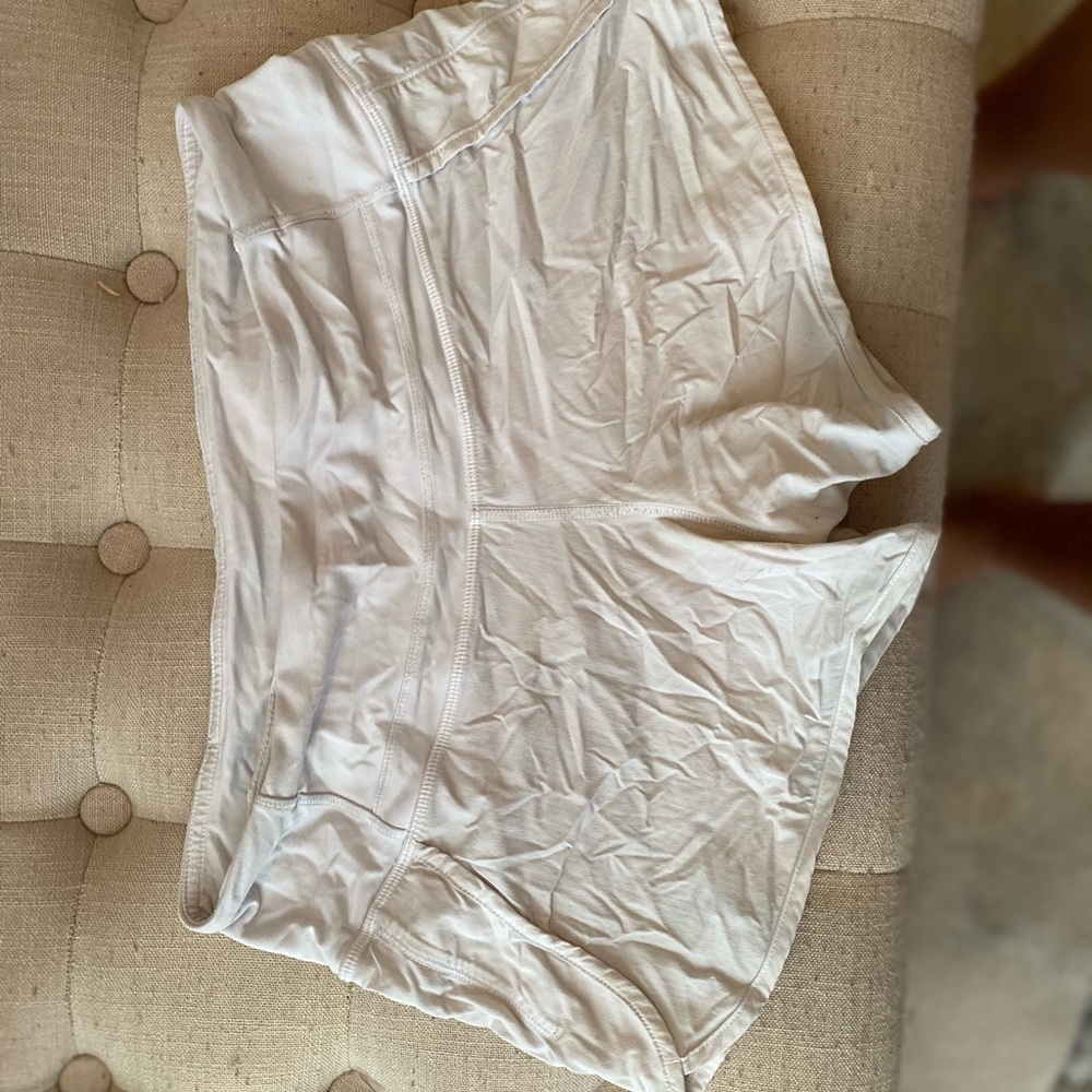 White Lululemon Shorts